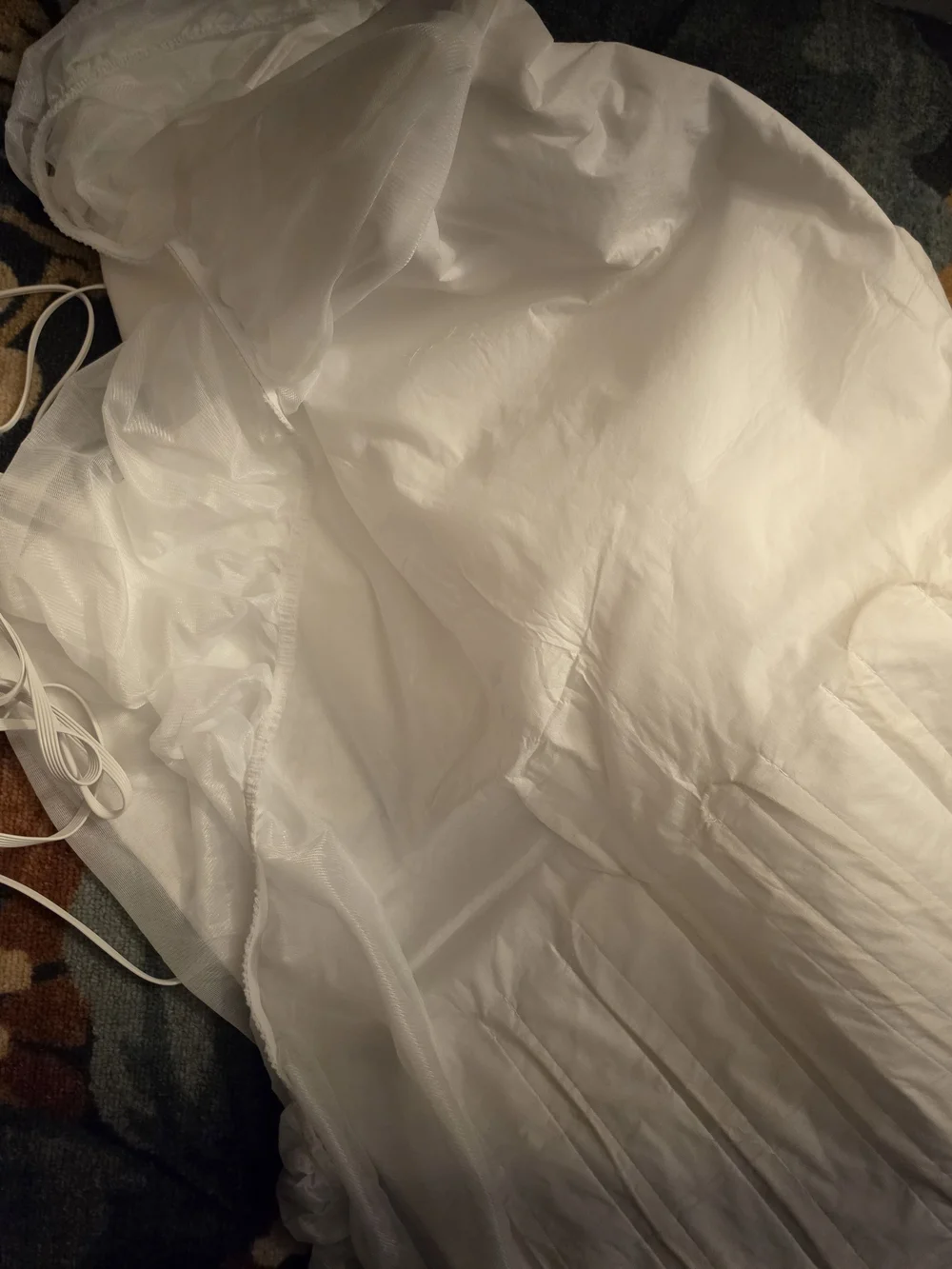 Sunbeam White Heated Mattress Pad - Queen